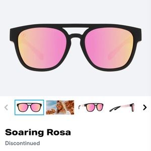 Worn Once! Blenders Soaring Rosa Sunglasses!